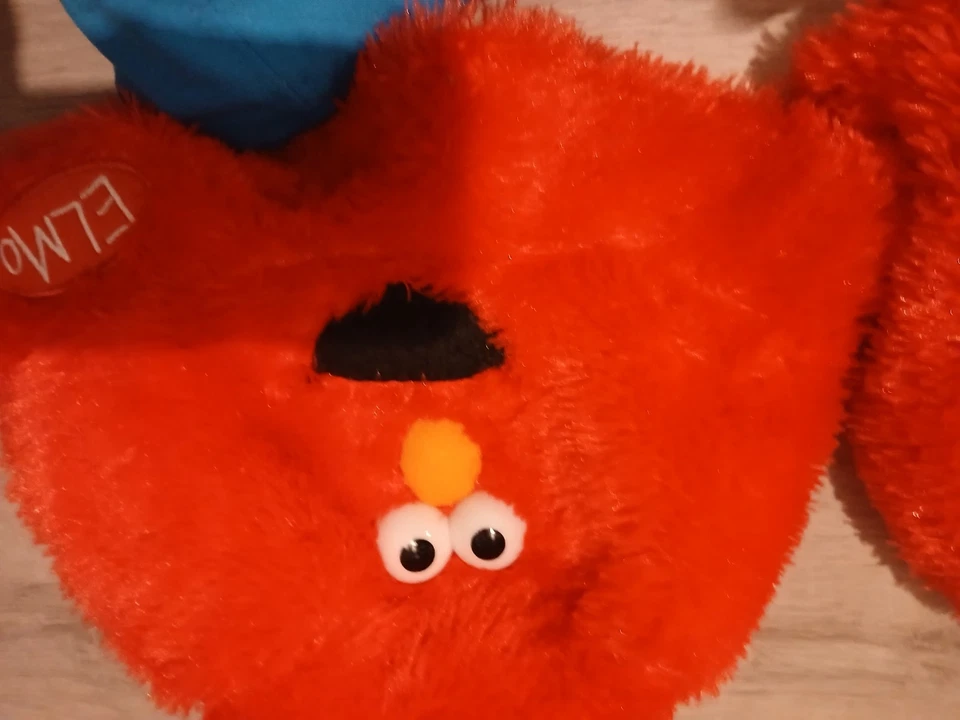 4 Sombreros Sesame Place Street Sun Gorra Esponjosa Elmo Cookie Monster Abby Cadabby Foto 4 de 4