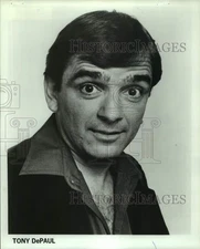 1986 Press Photo Tony DePaul, comedian. - sap00983