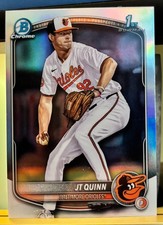 JT Quinn - Orioles: 2025 1st Bowman Draft Chrome Refractor #BDC-85 