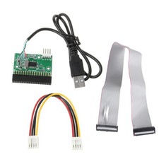 34Pin To USB Floppy Drive Adapter With Cable For Vintages Computer Enthusiasts