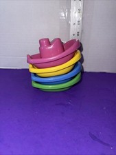 Plastic Boats Bath Toys Lot Of 4