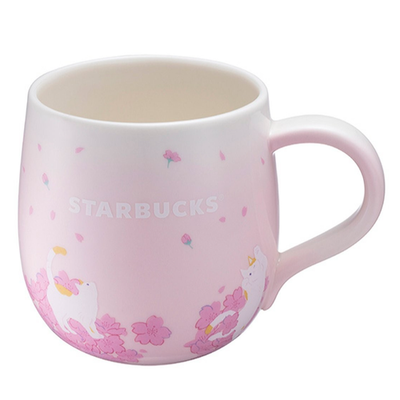 STARBUCKS Taiwan 2026 SAKURA Cherry Blossom Mug 355ml & 414ml Cat