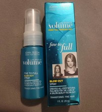John Frieda Luxurious Volume Fine Full Blow Out Spray Travel Size 1 oz New