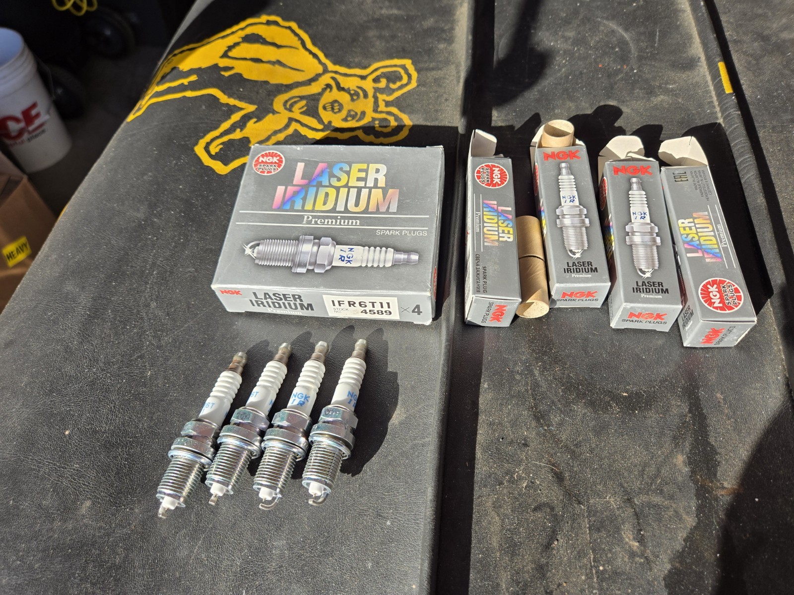 Laser Iridium NGK IFR6T11 Spark Plugs 4589 for Lexus Toyota or Scion 4 pack