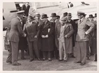 Original Press Photo WW2 Richard Peirse & Erhard Milch Croydon Airport 17.10.37