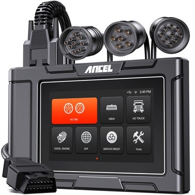 ANCEL HD3400 PRO Heavy Duty Truck Scanner DPF Regen Diesel Diagnostic Tool 2026