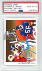 Lawrence Taylor 1991 Upper Deck Checklist Auto Card #87 PSA/DNA 10 (Light Blue)