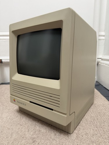 Vintage Macintosh Mac SE/30 recapped cleaned but has SIMASIMAC | eBay