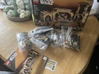Star Wars Lego Set 75326 Boba Fetts Throne Room Build Not With Instructions/box