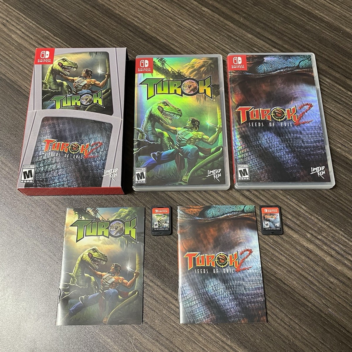 Turok + Turok 2: Seeds of Evil Remaster Nintendo Switch Dual Pack