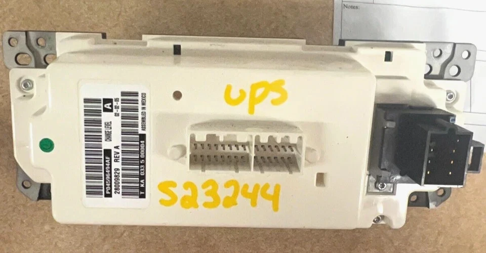 2005 Chrysler 300 Magnum AC Heater Climate Temp Control OEM ID 4596494 Tested Foto 2 de 4