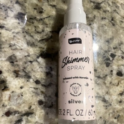 b.pure Hair Shimmer Spray Silver w/ Keratin Infused Spray 2 fl oz
