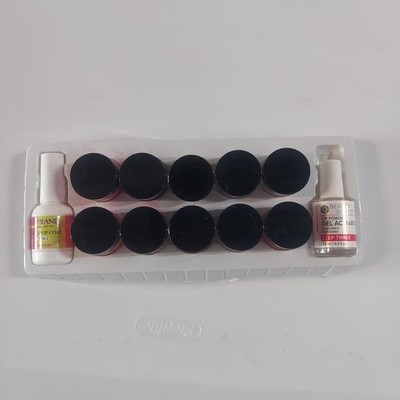 SAVILAND Dip Powder Nail Kit 10 Colors with VILANIE Top Coat & Beauty Secrets