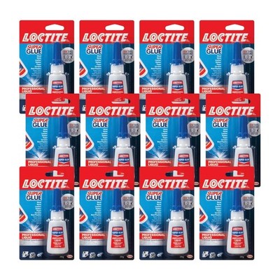 Clear Liquid Professional Super Glue - Pack Of 12