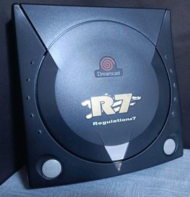Dreamcast Console Black R7 HKT-3000 Regulation 7 KA100