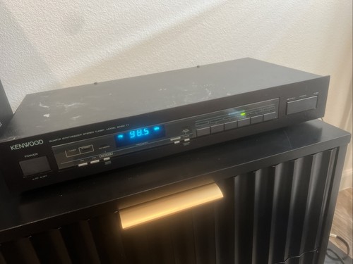 Kenwood Synthesizer Stereo Tuner Basic T1 Quartz Tested & Working