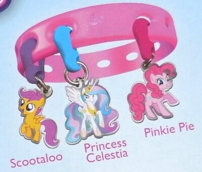 Bracelet Montre My Little Pony Jibbitz + 10 Breloques Poneys - Rarement Utilisé, Occasion