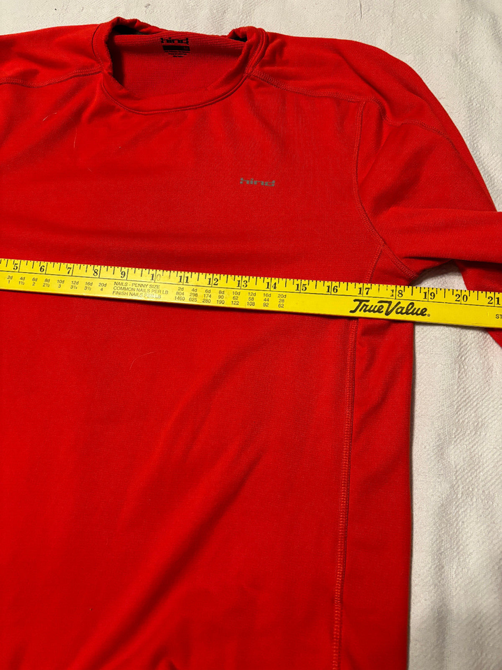 Hind Athletic Long Sleeve Shirt Orange Running Hiking Yoga Woman's M eBay