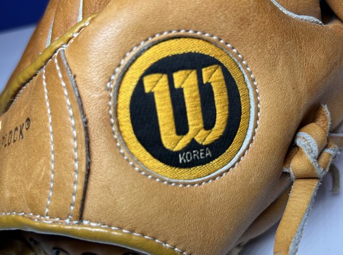 Vintage Wilson A9820 Softball Glove RHT Leather Nylon Stitched 10.5" NICE - Picture 8 of 10