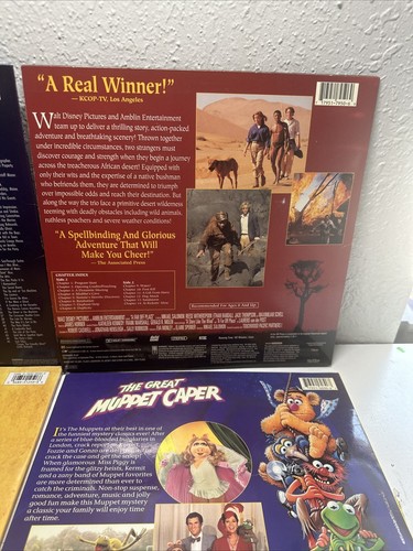 Family Laserdisc Lot- (4) Casper, Muppet Caper, Fievel Goes West, Far Off Place - Picture 10 of 10