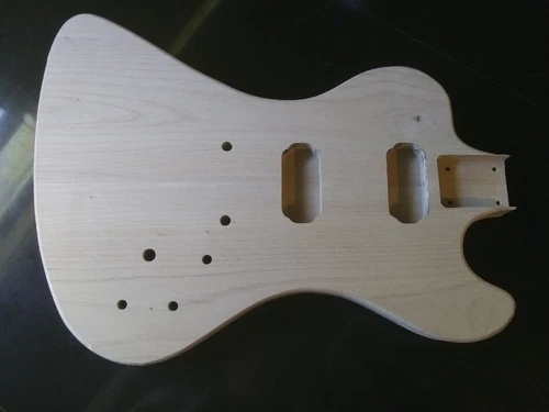  Alder RD Guitar Body Project Bolt On Neck Gibson Style Fits Telecaster Heel 