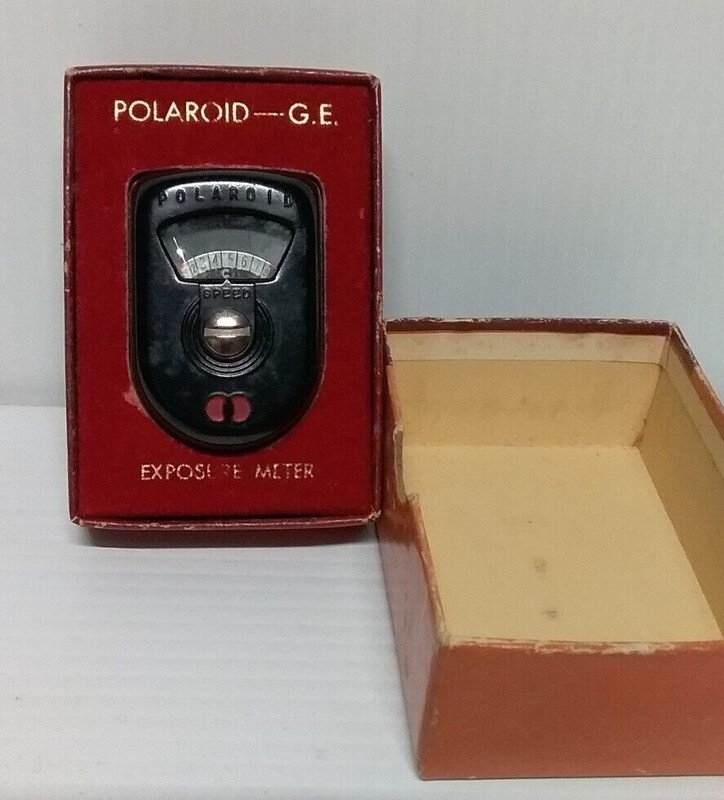 Vintage Polaroid Camera Exposure Meter by  GE General Electric Bakelite Works