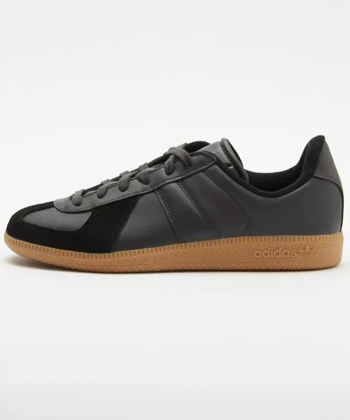 Adidas Originals Leather Bw Army Trainers Black Shoes Sneakers