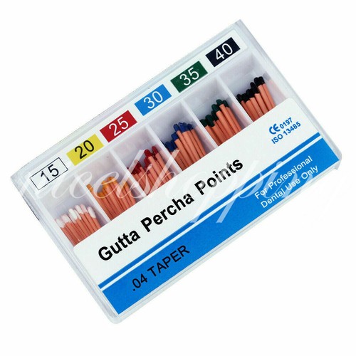 Dental Gapadent Endodontic Absorbent Points Gutta Percha Taper 0.04 Optional - Picture 8 of 14