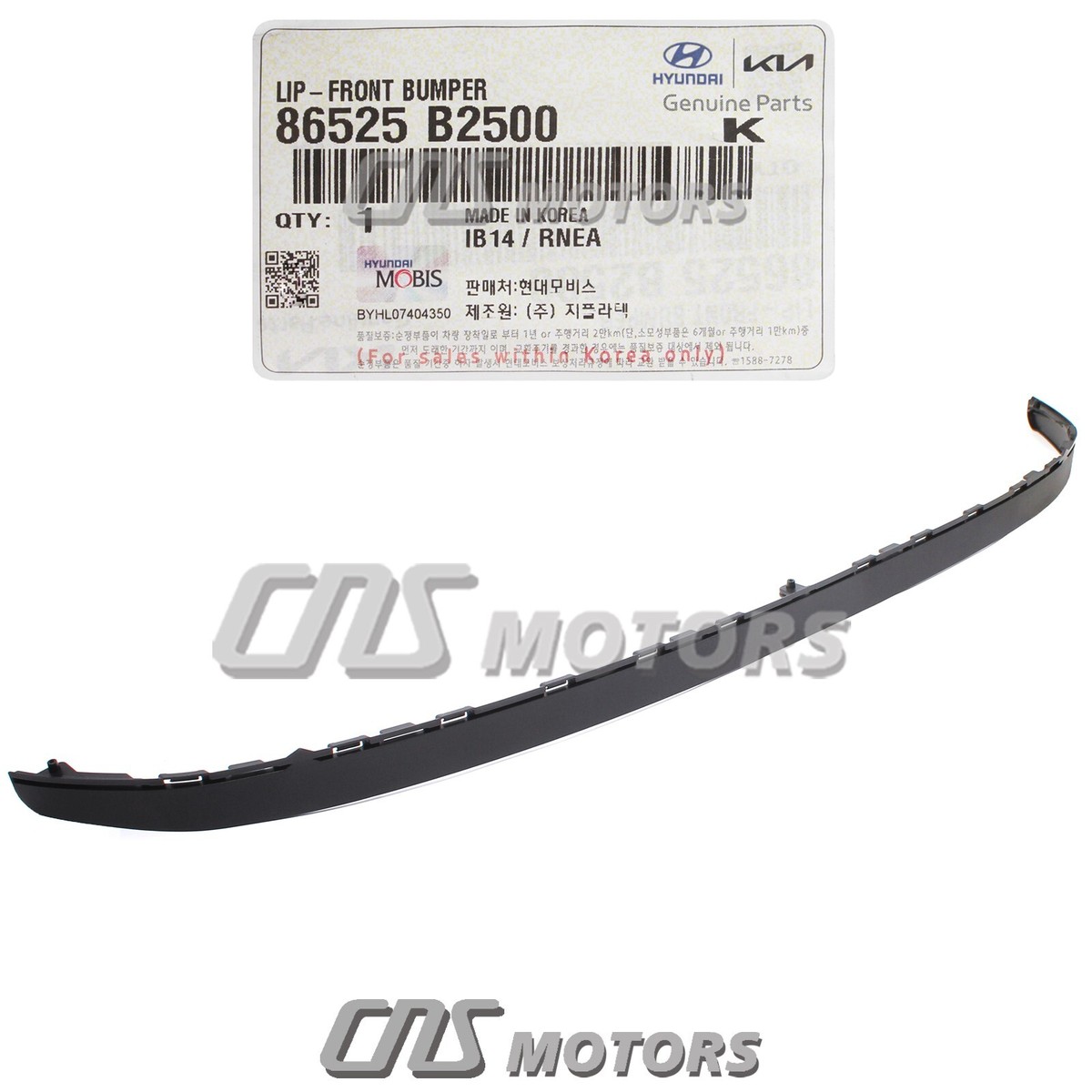 ✓OEM✓ Front Bumper Lower Deflector for 2017-2019 Kia Soul
