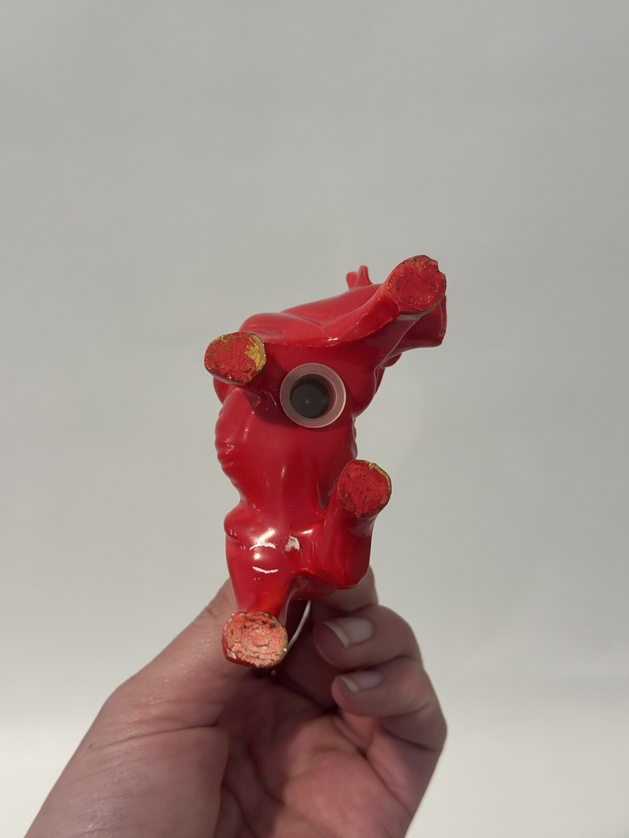 Vintage Mid Century Ceramic Matador & Red Bull Figurines