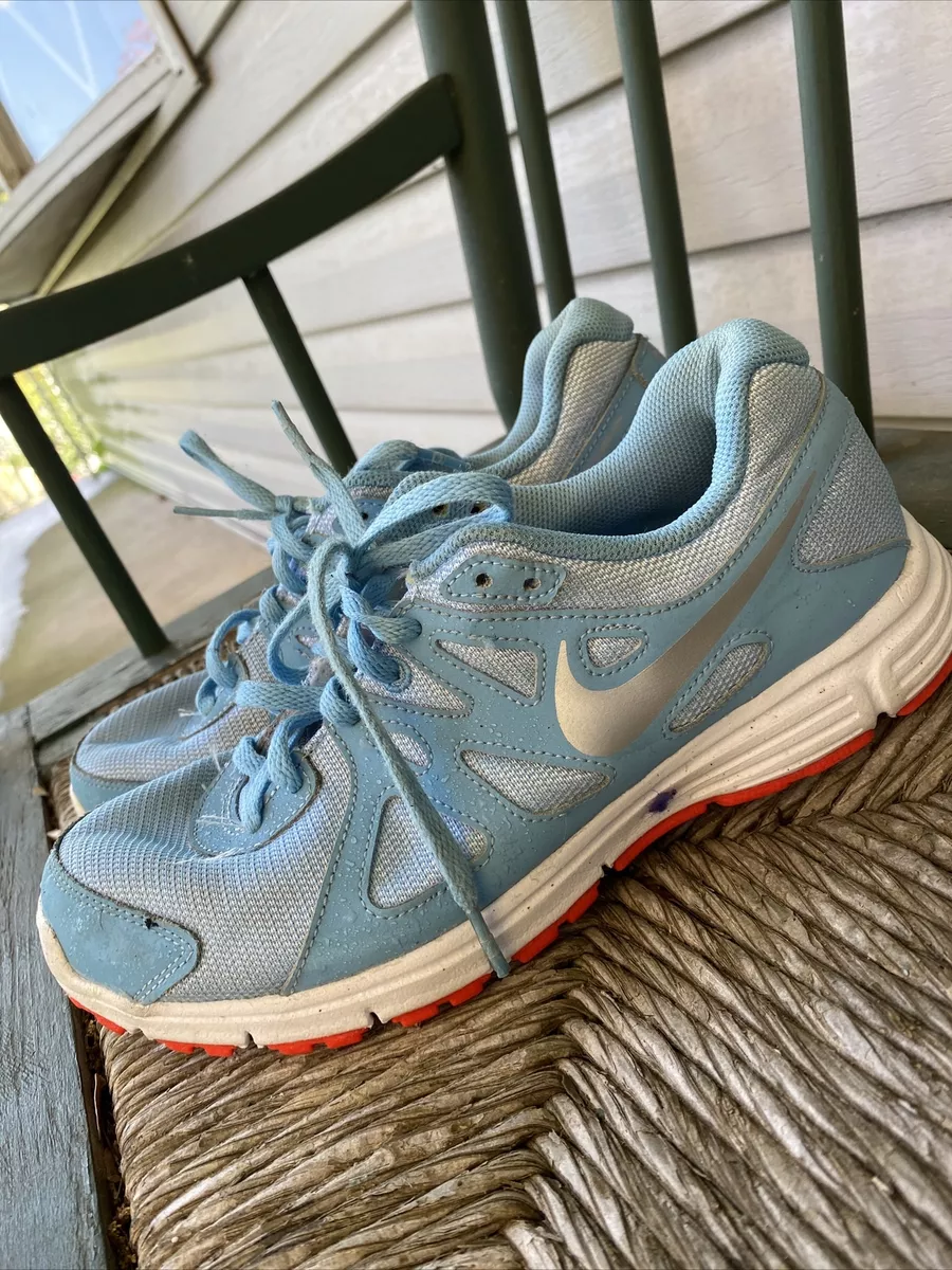 Nike Revolution 2 GS Shoes Youth Girls Sz 6.5 Y 555090 405 Blue