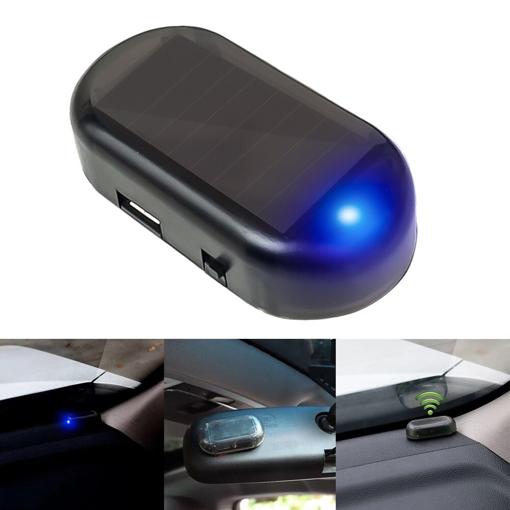 Deter Thieves with Solar Simulation Anti Theft Alarm Light for Vehicles
