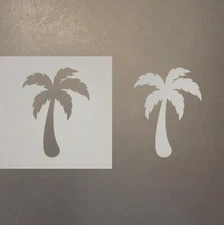 Palm Tree Plastic Mylar Stencil Airbrush Painting Art Supplies