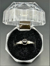 Beautiful Black Onyx Gemstone Sterling Silver .925 Ring
