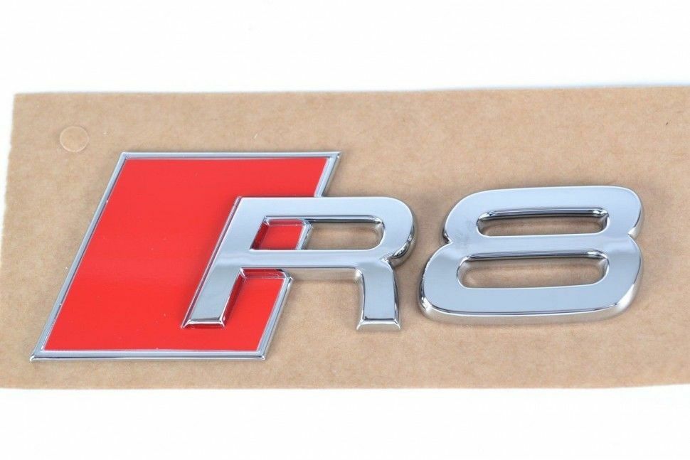 Audi R8 Rear Emblem Logo Lettering 420853741A2ZZ Genuine New | eBay