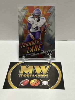 2023 Panini Mosaic #TL-DC Dalvin Cooks Thunder Lane