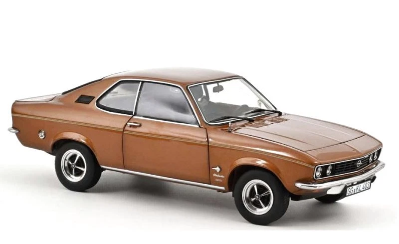 Élargissements D'ailes Tin Wizard Pour Opel GT 1/18 1971 – Non Peints – Métal Blanc