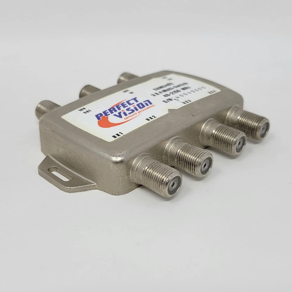 Perfect Vision SAM3402 3 X 4 Multi-Switch 40-2150 MHz Multi Port Switch Coax RF - Image 4 of 4