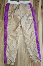 The North Face Hydrenaline Pants Womens Purple Tan Size M Windwall NWT