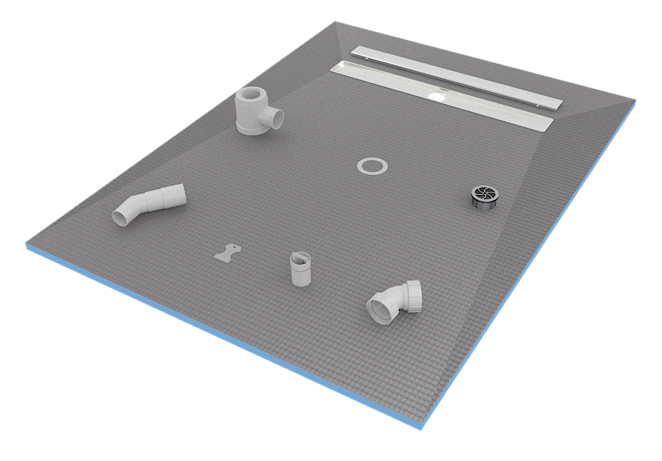 Wet Room Wetroom walk in Shower Tray Kit All sizes of Kits available (R/S) eBay
