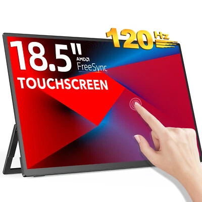 UPERFECT 18,5" Monitor Touch Screen 120Hz FHD Schermo Gaming Monitor Portatile