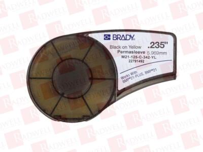 PrecisGear CARTRIDE POLYOLEFIN Étiquette 1PC M21 250 C 342 M21 187 C