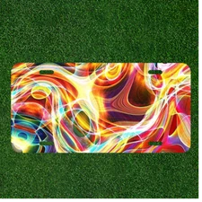 Custom Personalized License Plate Auto Tag With CREATIVE Artistic Design NEW