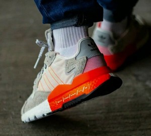 adidas nite jogger solar red