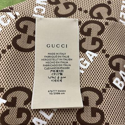GUCCI x BALENCIAGA Scarf New Unused Collaboration Fashion GUCCI x BALENCIAGA Scarf New Unused Collaboration Fashion