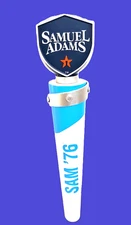 SAM ADAMS BEER TAP HANDLE 13" Boston MASS, NAUTICAL design