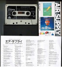 AIR SUPPLY 2 in 1 Lost In Love+ The One That You Love JAPAN CASSETTE TAPE 35RT-1