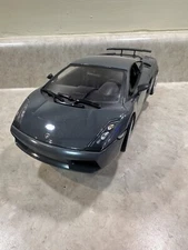 1/18 Diecast Model Car Lamborghini Gallardo Superleggera Grey by Motormax