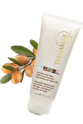 TERRAMAR Intensive Hair Mask with Seaweed Extract,Macadamia and Argan Oils