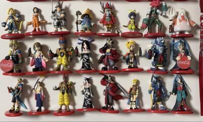 Final Fantasy Coca-Cola Figure Color Complete Set FF7 8 9 10 All